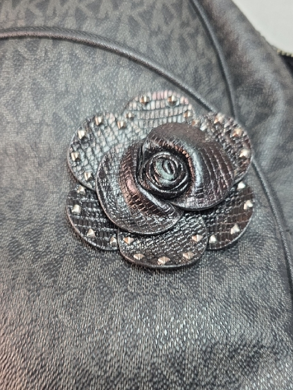 Michael Kors Abbey Medium Leather Backpack - Picture 8 of 8